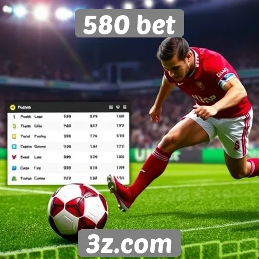 Comparativo das odds disponíveis no site 580 bet